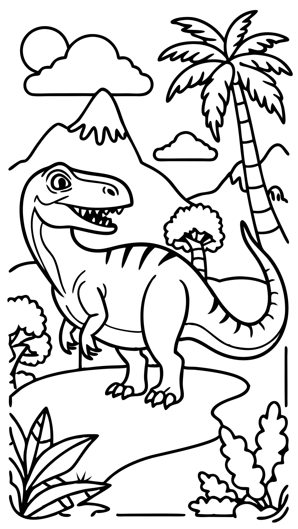 pages à colorier jurassic world dinosaures